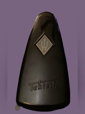 Wittner Taktell Piccolo Metronome Brown Wind-Up Made in Germany